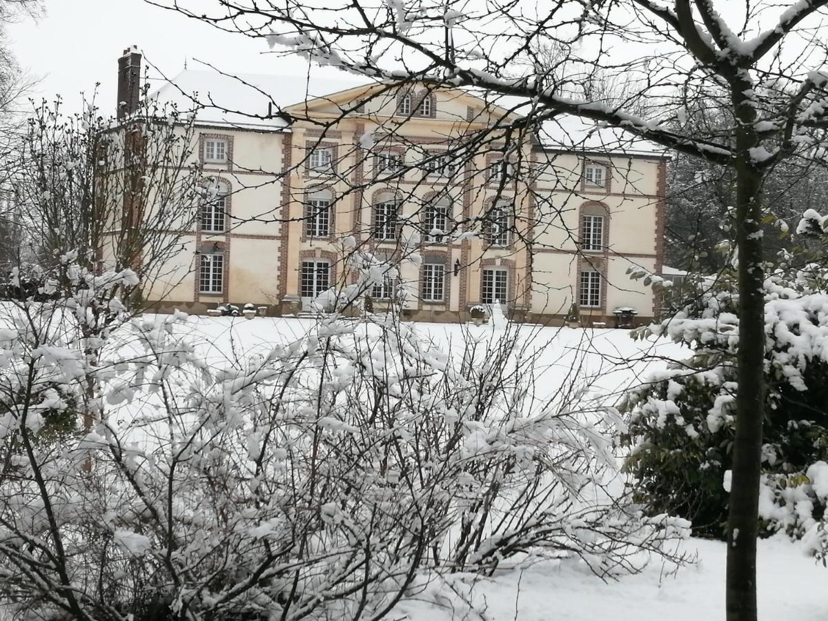 Chambre Le Notre Le Domaine Des Jardins De Bracquetuit Buitenkant foto