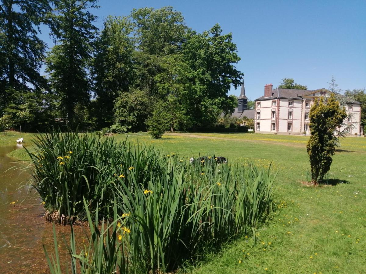 Chambre Le Notre Le Domaine Des Jardins De Bracquetuit Buitenkant foto