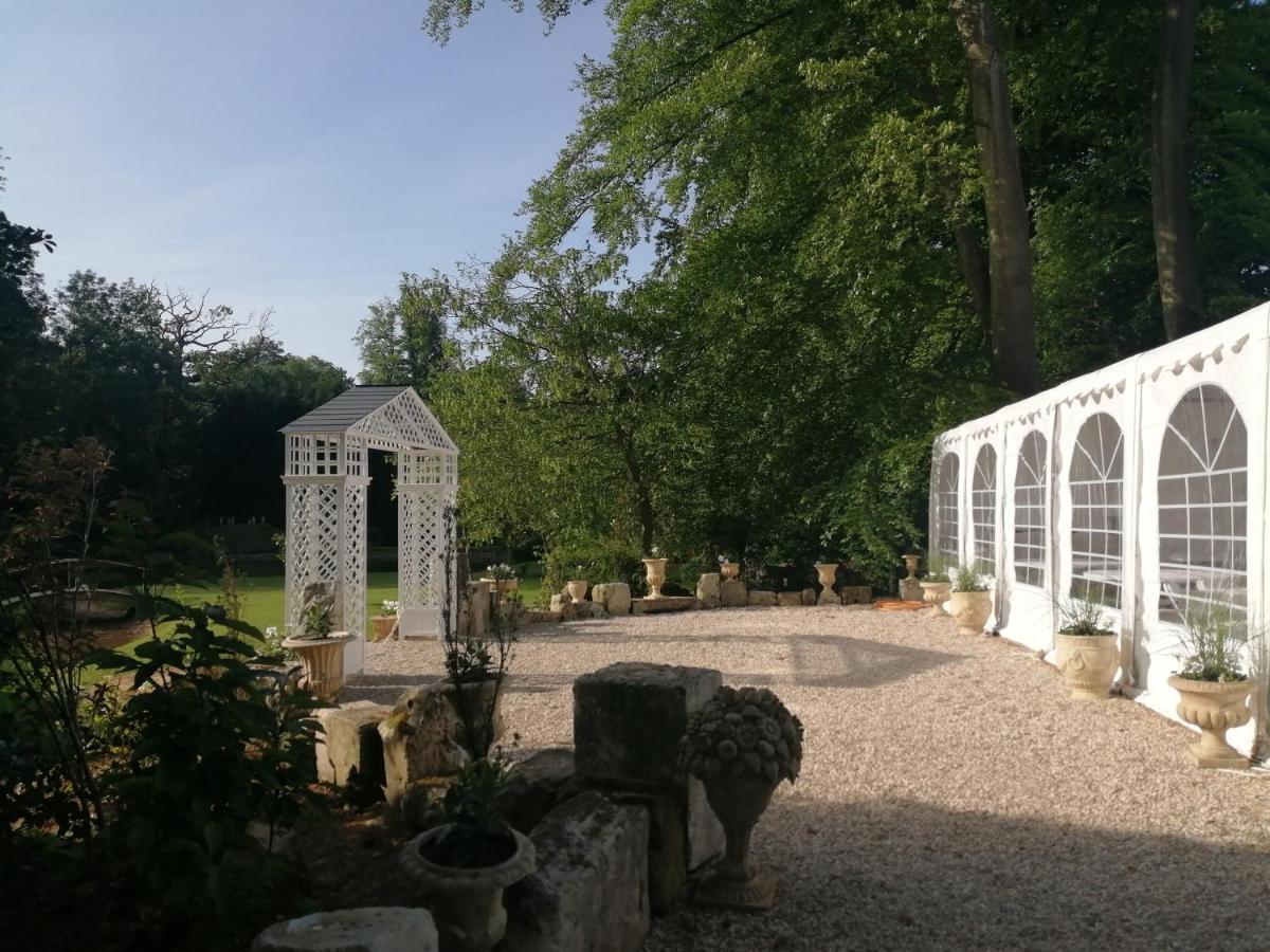 Chambre Le Notre Le Domaine Des Jardins De Bracquetuit Buitenkant foto
